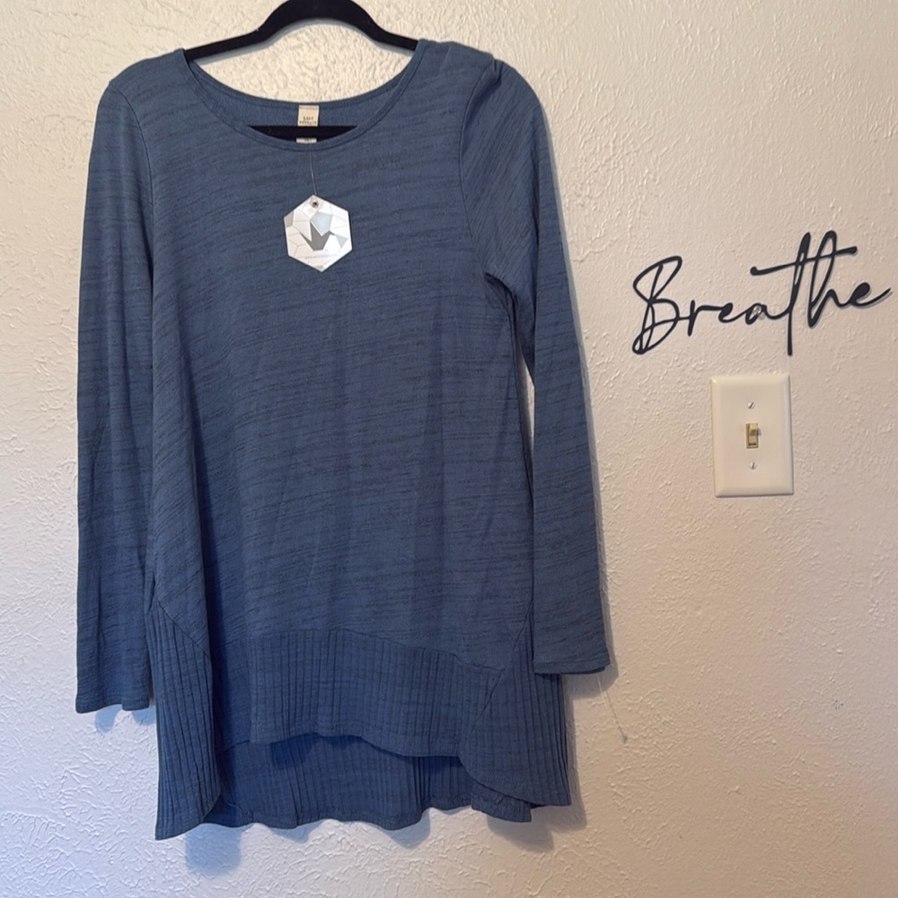 Lazy Sundays Long Sleeve Top Size S NWT